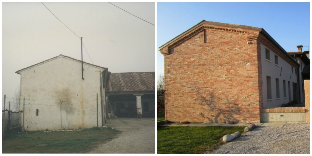 Casa ristrutturata collage